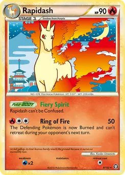 Rapidash #8, Reverse Foil