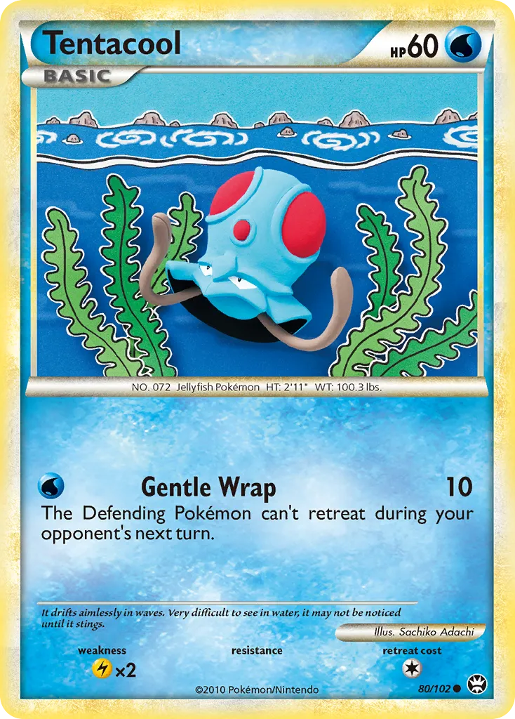 Tentacool #80, HS—Triumphant