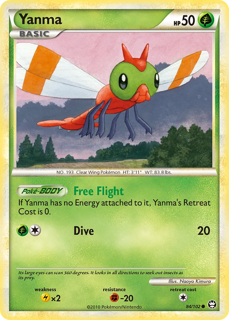 Yanma #84, HS—Triumphant Reverse Foil