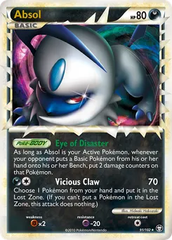 Absol #91, Standard