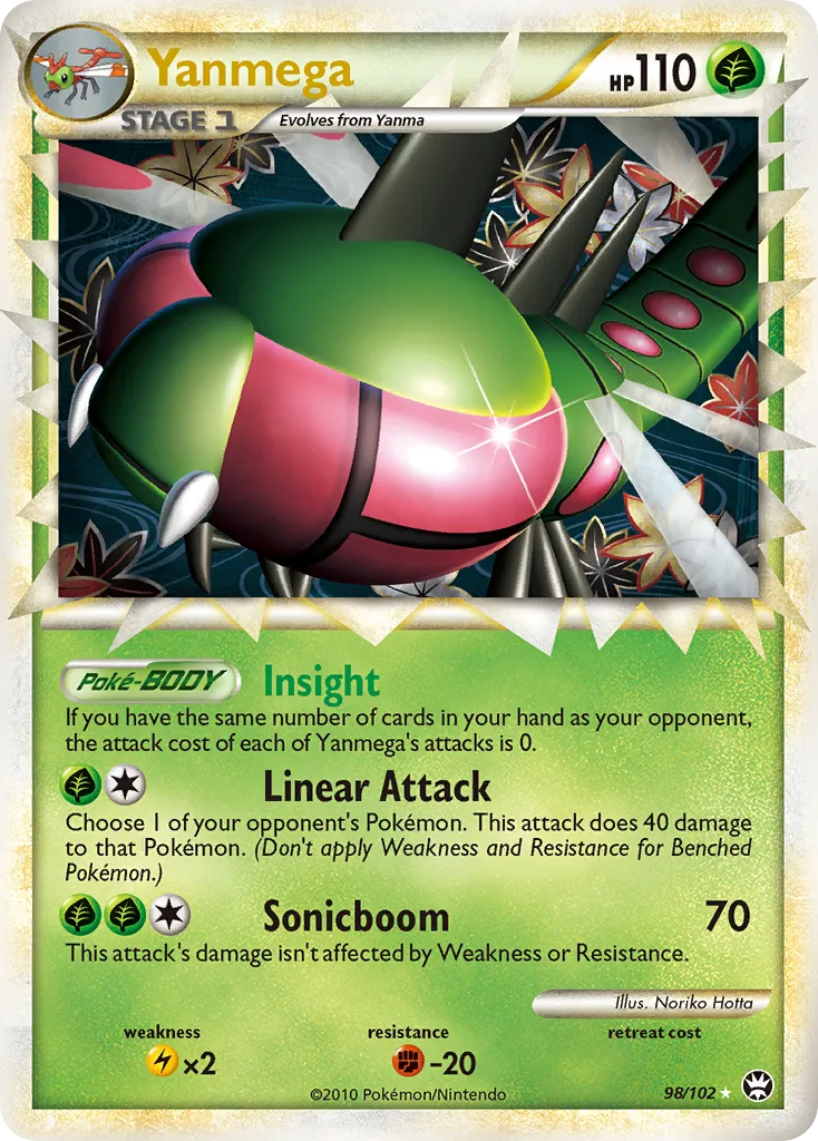 Yanmega #98, HS—Triumphant