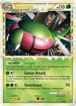 Yanmega #98, Standard