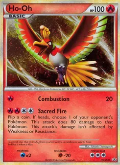Ho-Oh #HGSS01, Standard