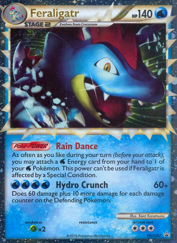 Feraligatr #HGSS07, HGSS Black Star Promos