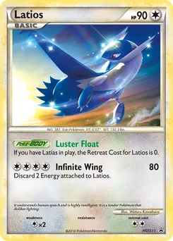 Latios #HGSS11, Cosmos Holo