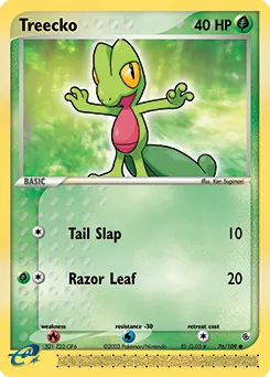 Treecko #003, Japanese ADV-P Promos McDonald's