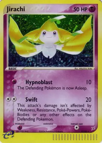 Jirachi #025, Japanese ADV-P Promos 7-11 Fair Campaign