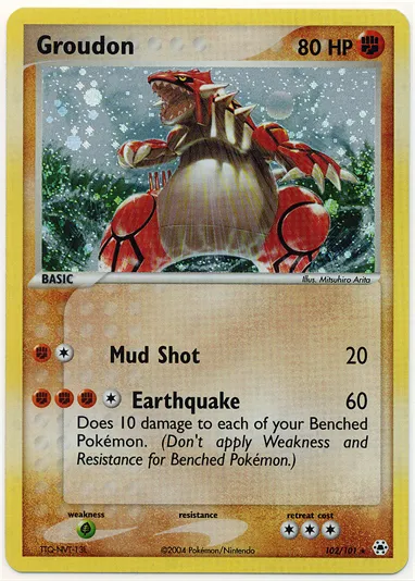Groudon #026, Japanese ADV-P Promos 7-11 Fair Campaign