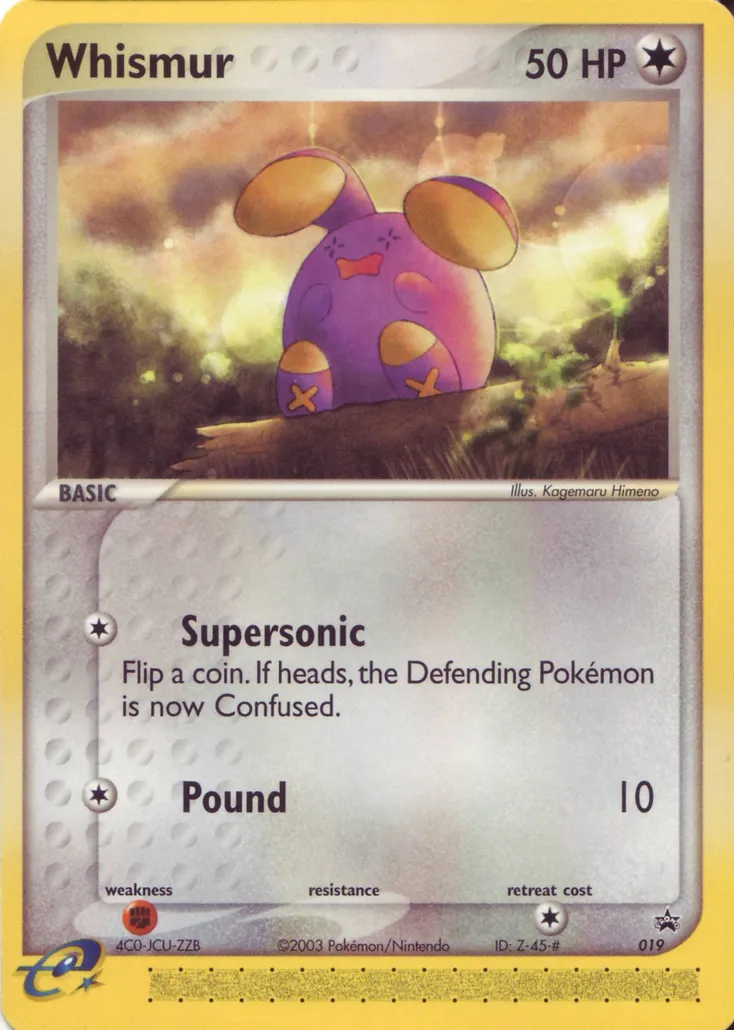 Whismur #030, Japanese ADV-P Promos 7-11 Fair Campaign