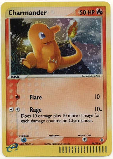 Charmander #052, Japanese ADV-P Promos Meiji Chocolate