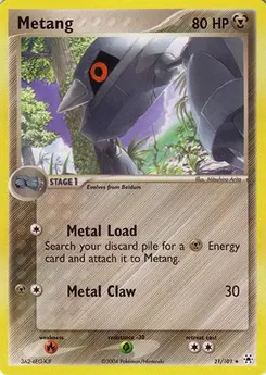 Metang #044, Pokemon Wonderland