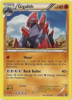 Gigalith #010, Gym Challenge