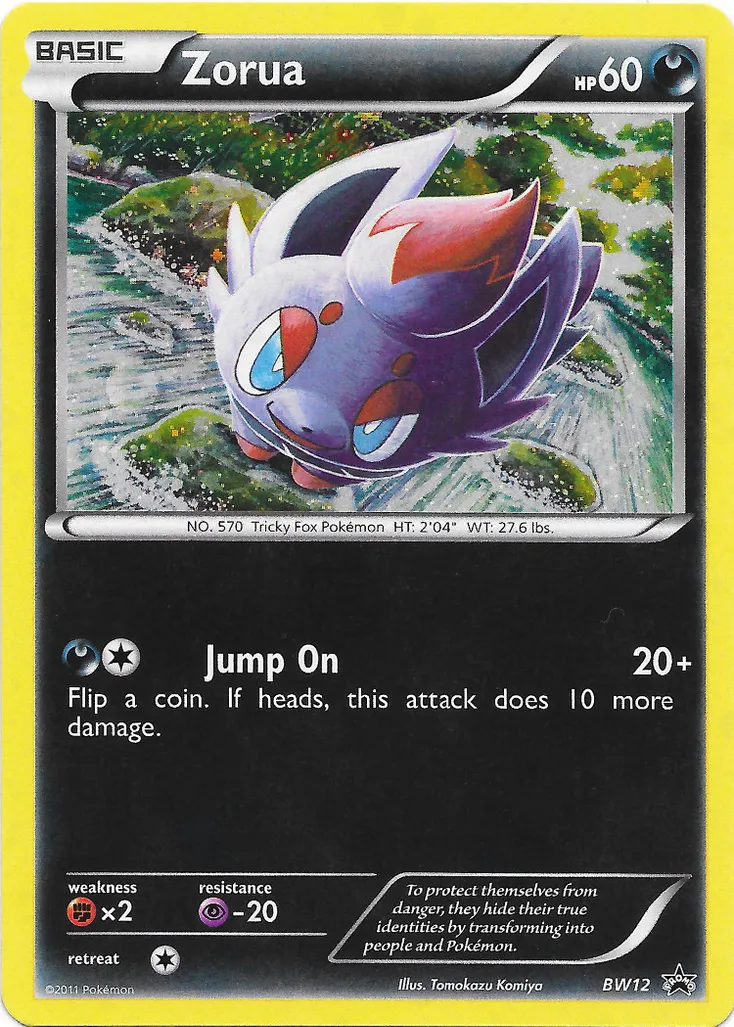 Zorua #021, Japanese BW-P Promos