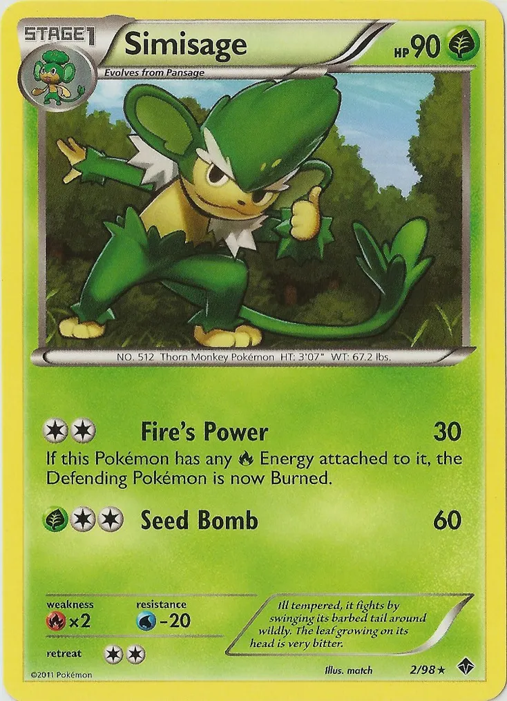Simisage #057, Japanese BW-P Promos