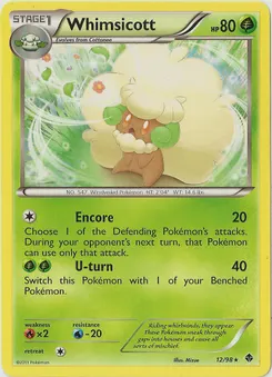 Whimsicott #060, Pokemon Kids Special