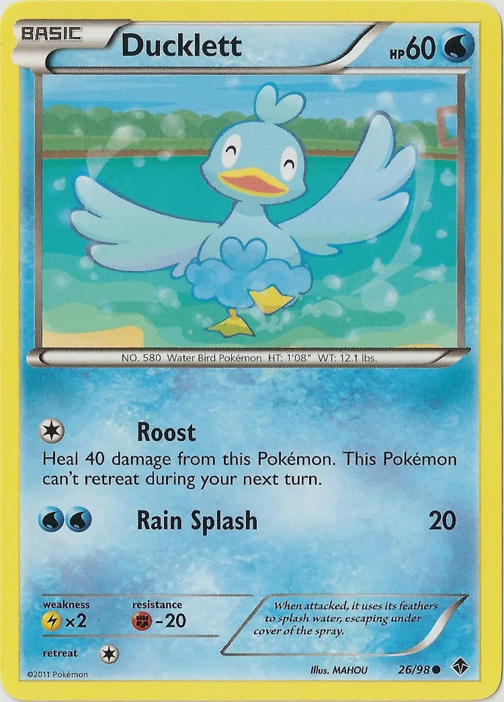 Ducklett #063, Japanese BW-P Promos