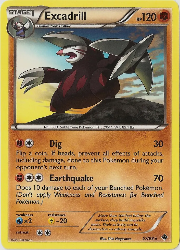 Excadrill #065, Japanese BW-P Promos