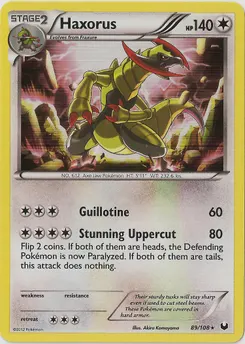 Haxorus #070, Pokemon Kids Special