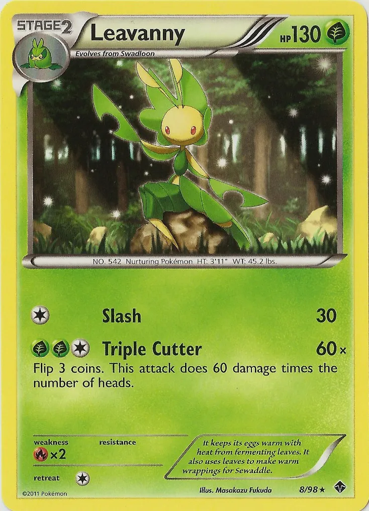Leavanny #091, Japanese BW-P Promos