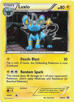 Luxio #103, Psycho Drive/Hail Blizzard