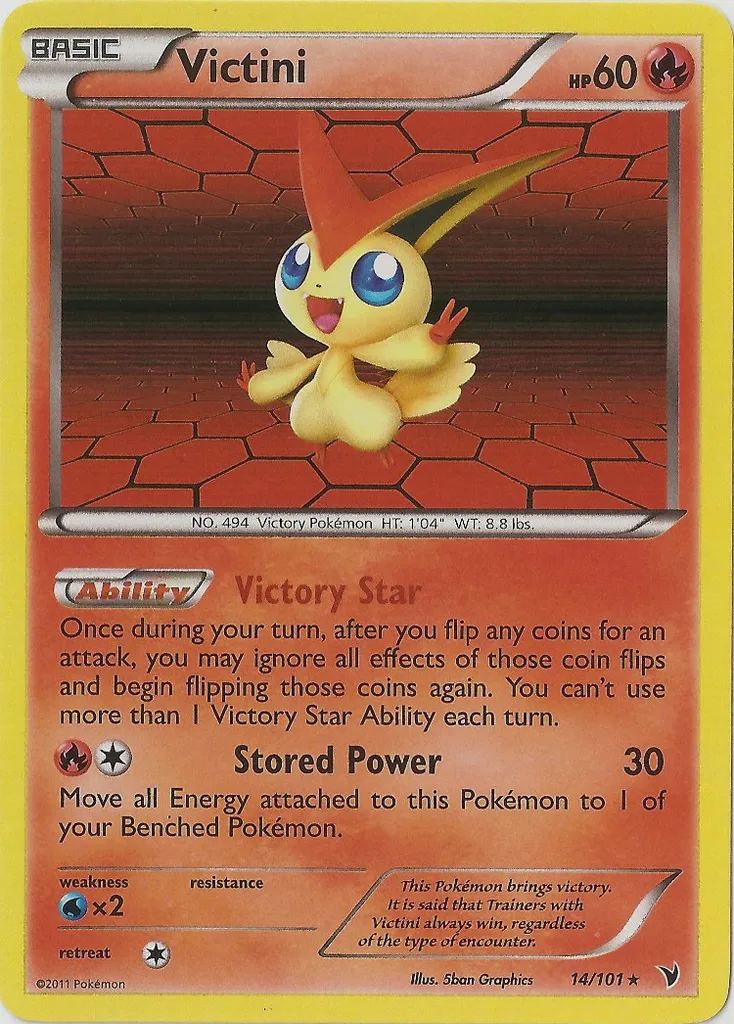 Victini #109, Japanese BW-P Promos Battle Gift Set