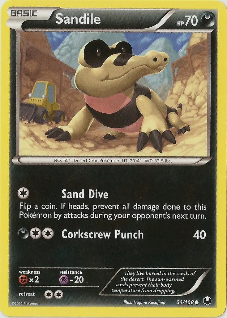 Sandile #113, Japanese BW-P Promos Battle Carnival