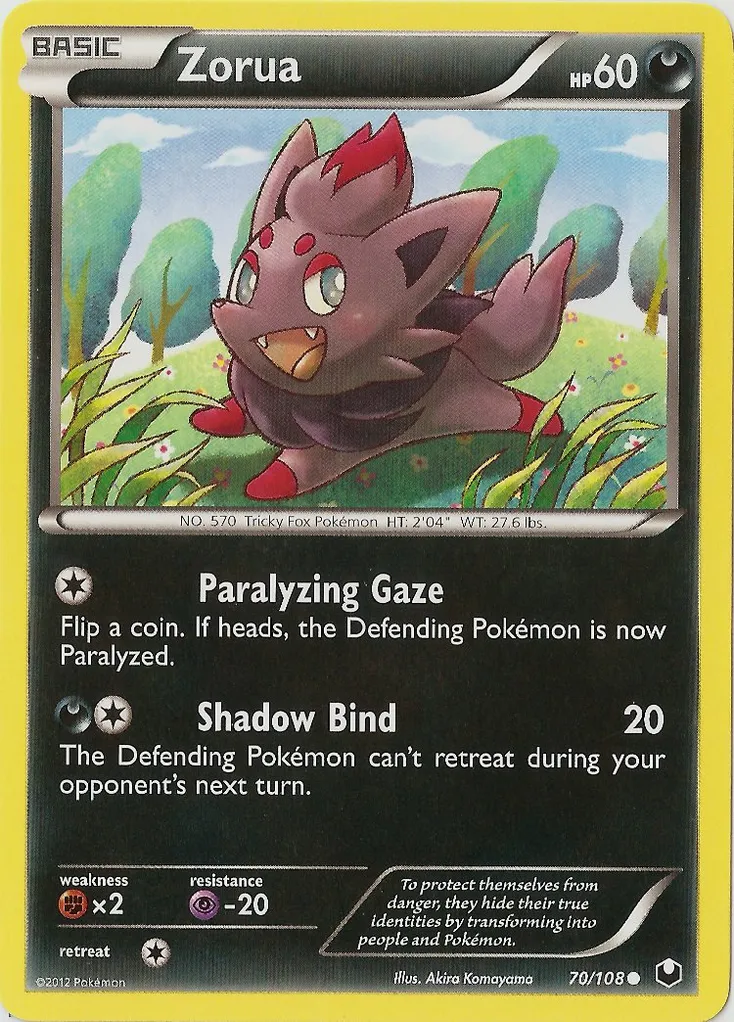 Zorua #116, Japanese BW-P Promos