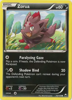 Zorua #116, Standard
