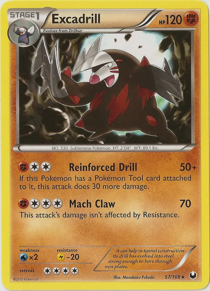 Excadrill #118, Japanese BW-P Promos