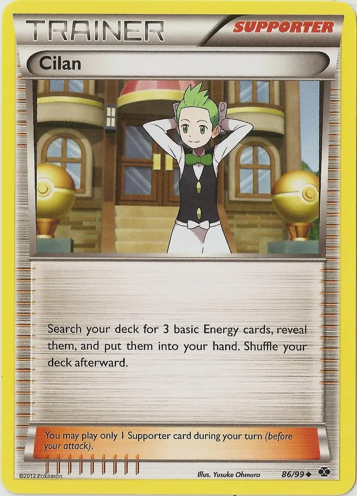 Cilan #128, Japanese BW-P Promos Gym Challenge