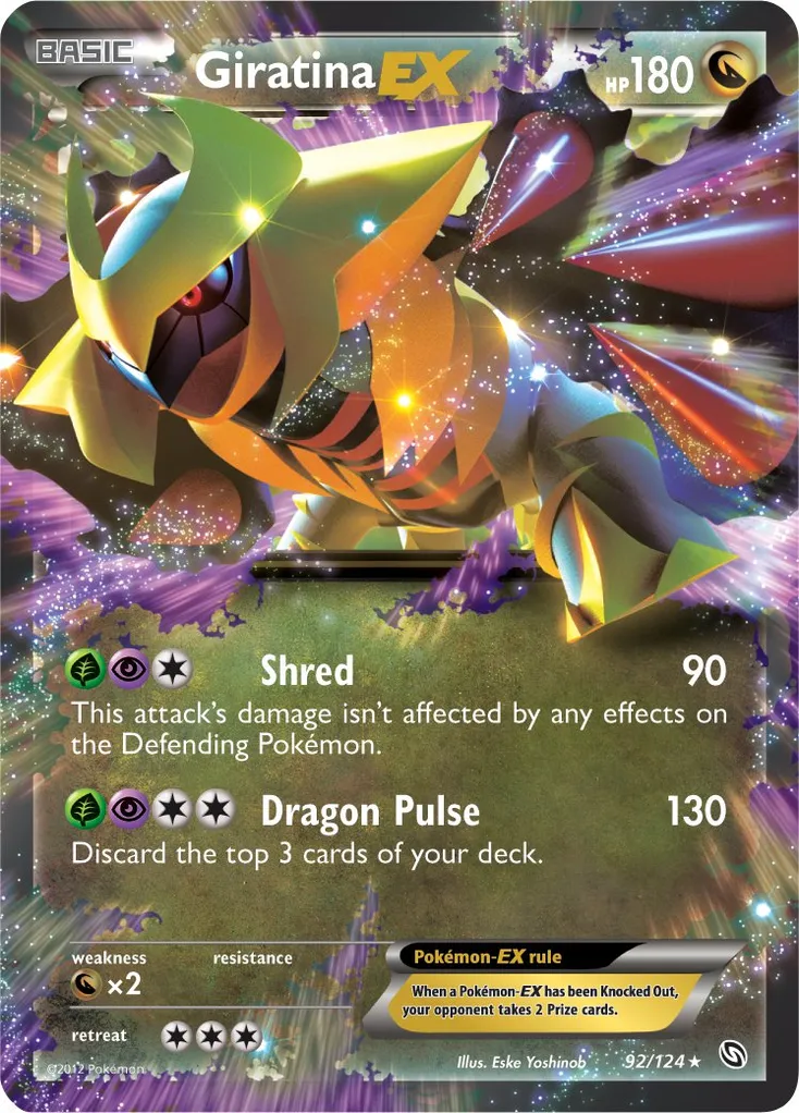 Giratina-EX #146, Japanese BW-P Promos Super Rare Card Set Get!