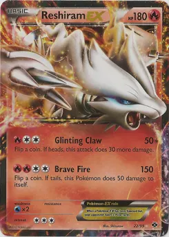 Reshiram-EX #158, Standard