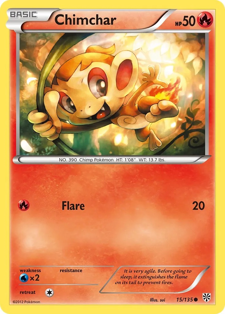 Chimchar #171, Japanese BW-P Promos Gym Challenge