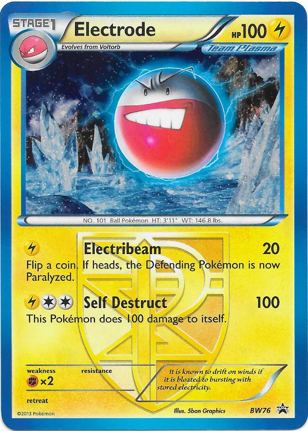 Electrode #173, Japanese BW-P Promos Gym Challenge