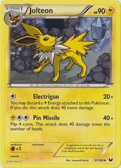 Jolteon #186, Standard