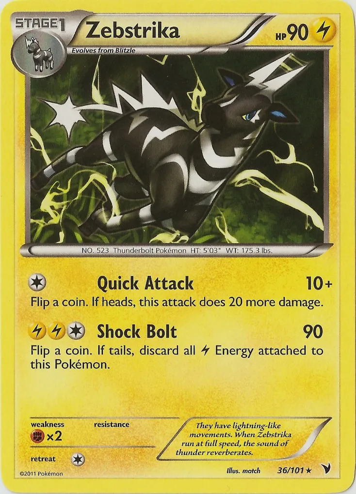 Zebstrika #054, Japanese BW-P Promos Red Collection Booster Pack