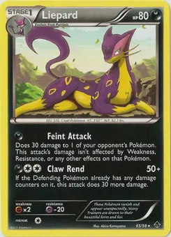 Liepard #066, Pokemon Kids Special