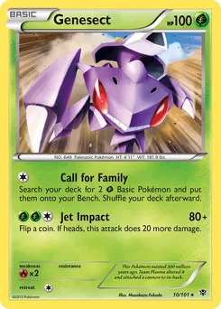 Genesect #209, Standard