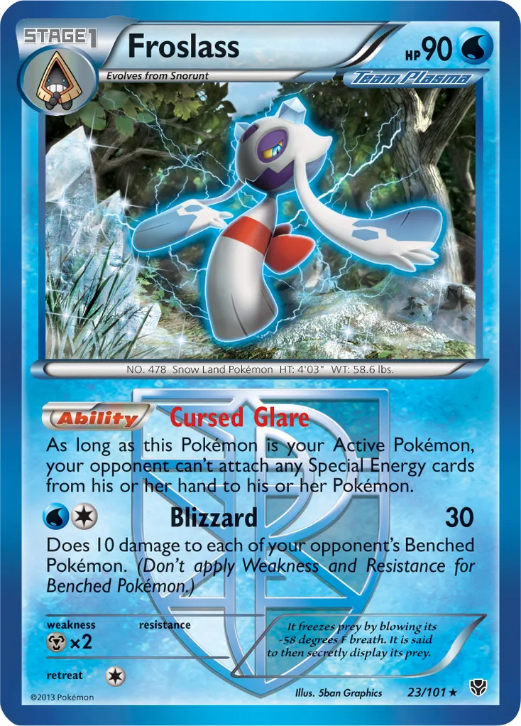 Froslass #211, Japanese BW-P Promos Gym Challenge
