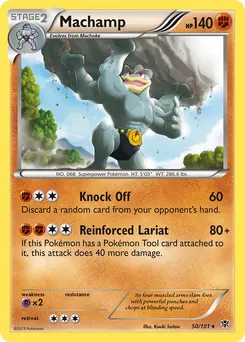 Machamp #212, Gym Challenge