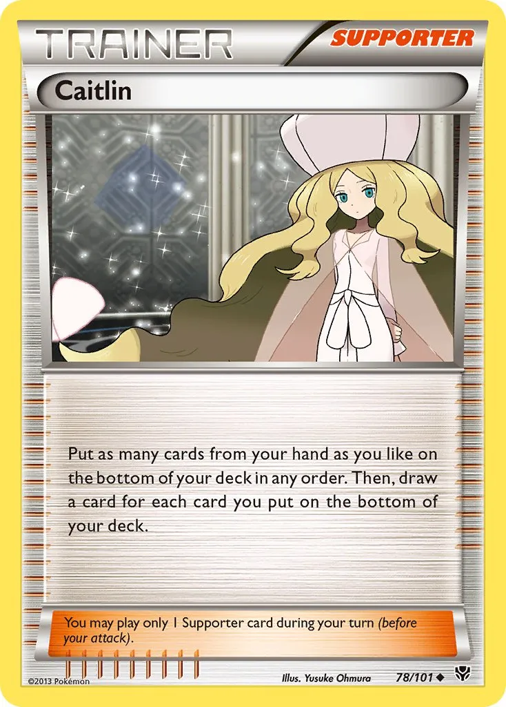 Caitlin #215, Japanese BW-P Promos Gym Challenge