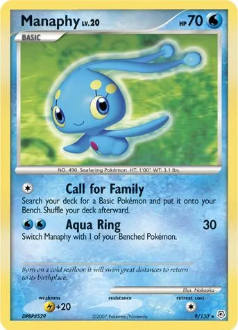 Manaphy #003, Japanese DP-P Promos