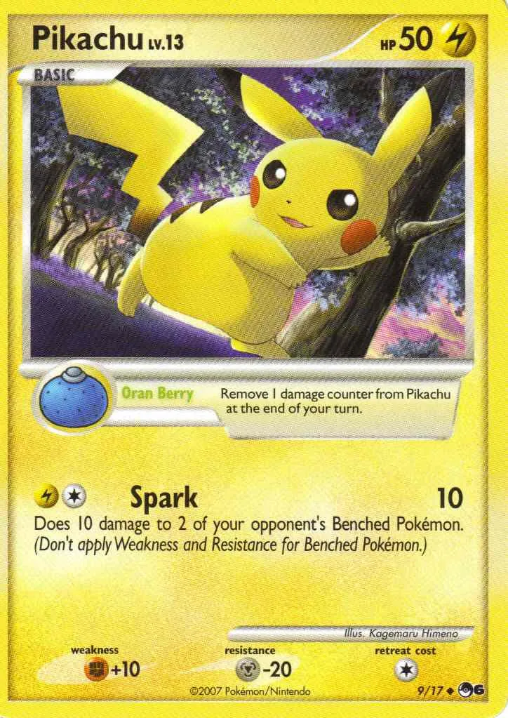 Pikachu #025, Japanese DP-P Promos Spring Battle Road