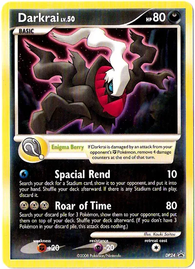 Darkrai #046, Japanese DP-P Promos 10th Pokemon Movie
