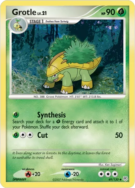 Grotle #052, Japanese DP-P Promos DP Card Exchange