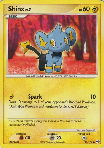 Shinx #061, Japanese DP-P Promos DP Card Exchange
