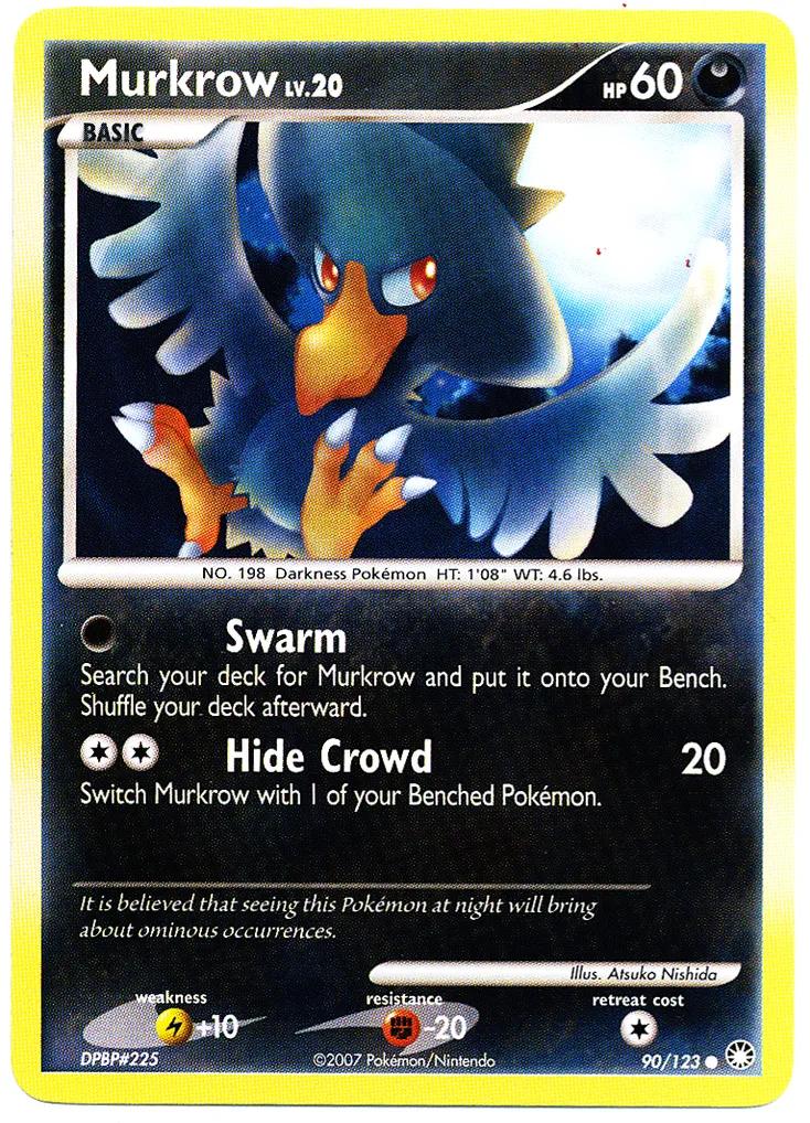 Murkrow #062, Japanese DP-P Promos DP Card Exchange