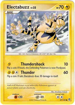 Electabuzz #065, DP Card Exchange