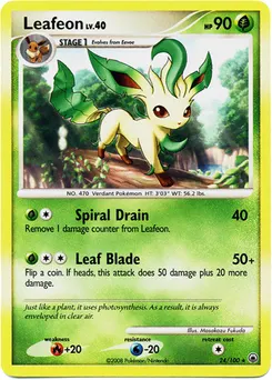 Leafeon #069, Winter Challenge