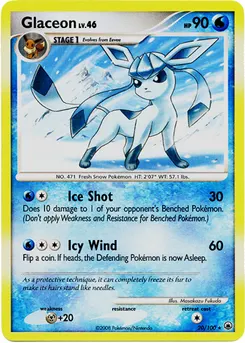 Glaceon #070, Winter Challenge